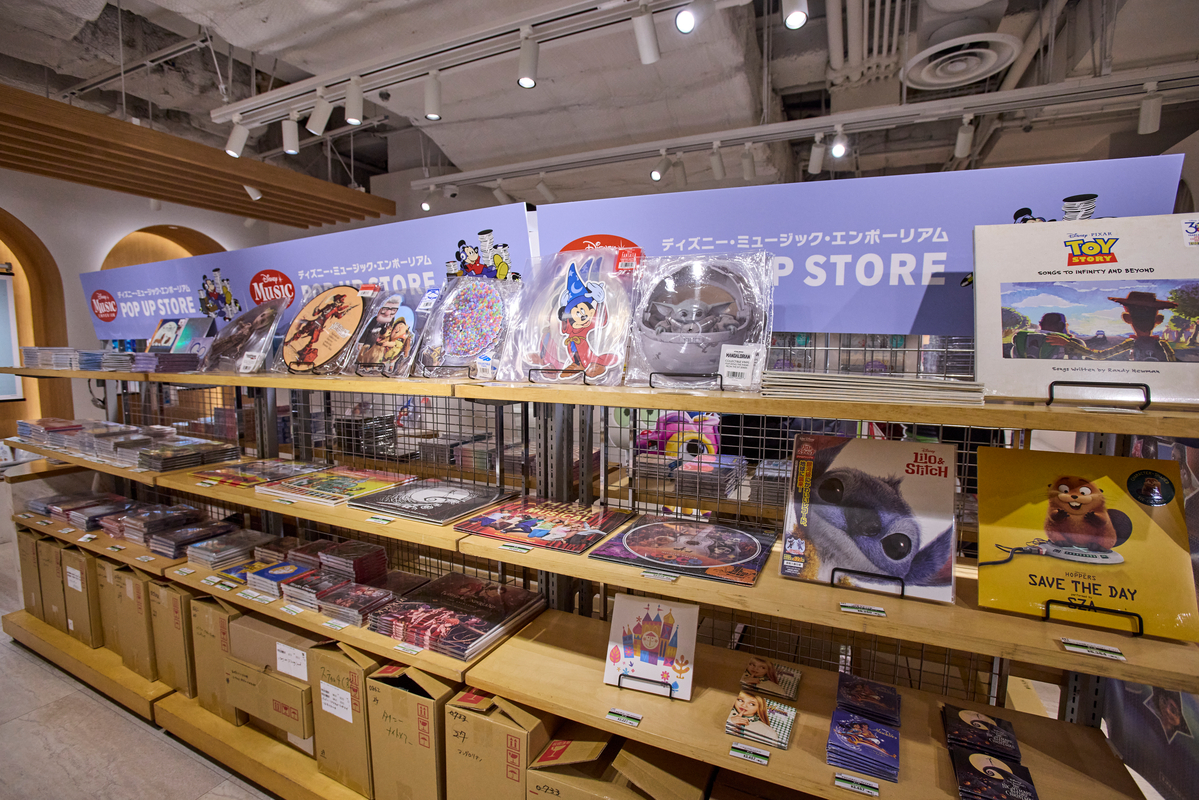 『ディズニー・ミュージック・エンポーリアム POP UP STORE』
