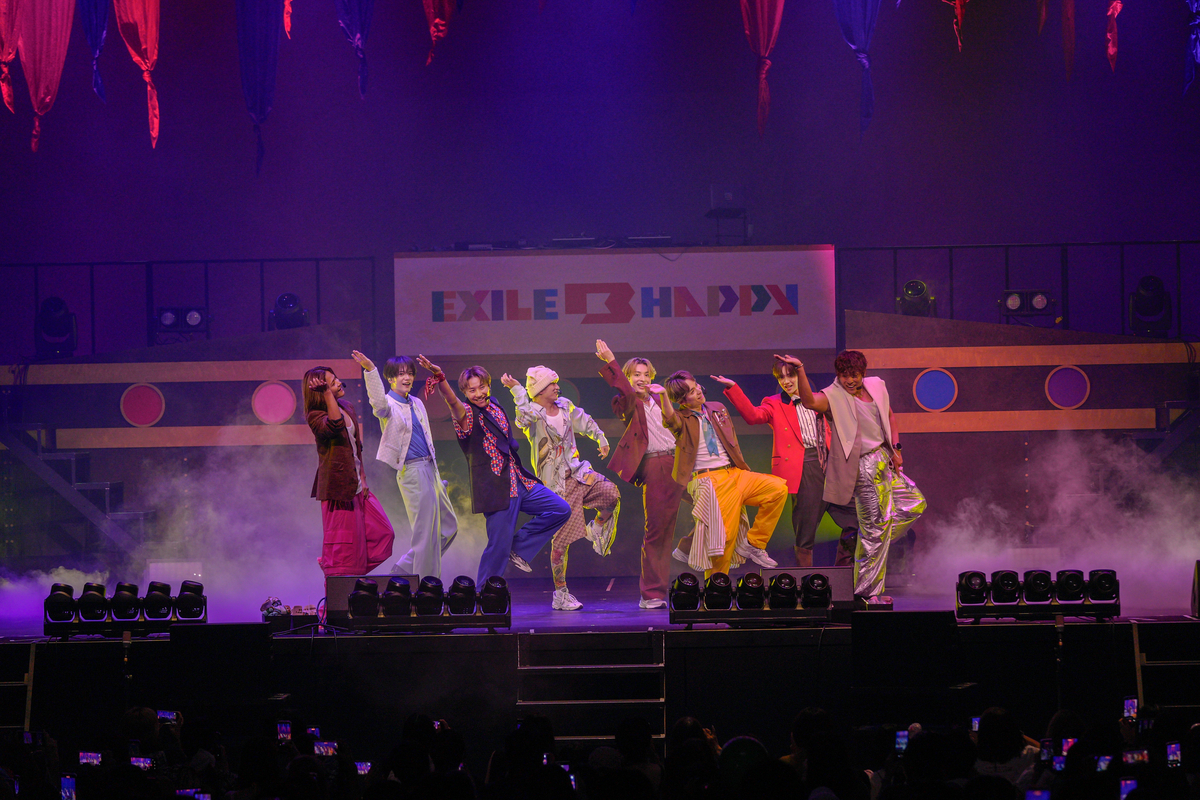 EXILE B HAPPY ライブ写真