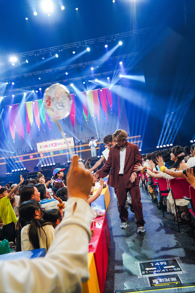 EXILE B HAPPY 木村慧人 ライブ写真