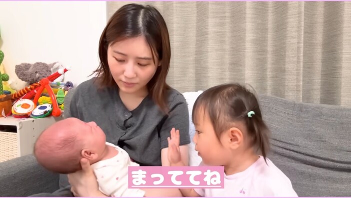 西野未姫、初の“完全ワンオペ”に大奮闘 2人の子どもと向き合う姿に「最高のママ」「声がけが上手すぎる」