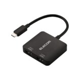 USB Type-C対応HDMI映像変換アダプター『AD-C2HDMIBK』