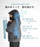 女性向け空調ウェア『COOL DOWN』発売の画像