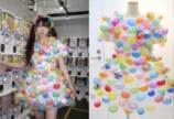 『なんでも服にしてみた展』の作品