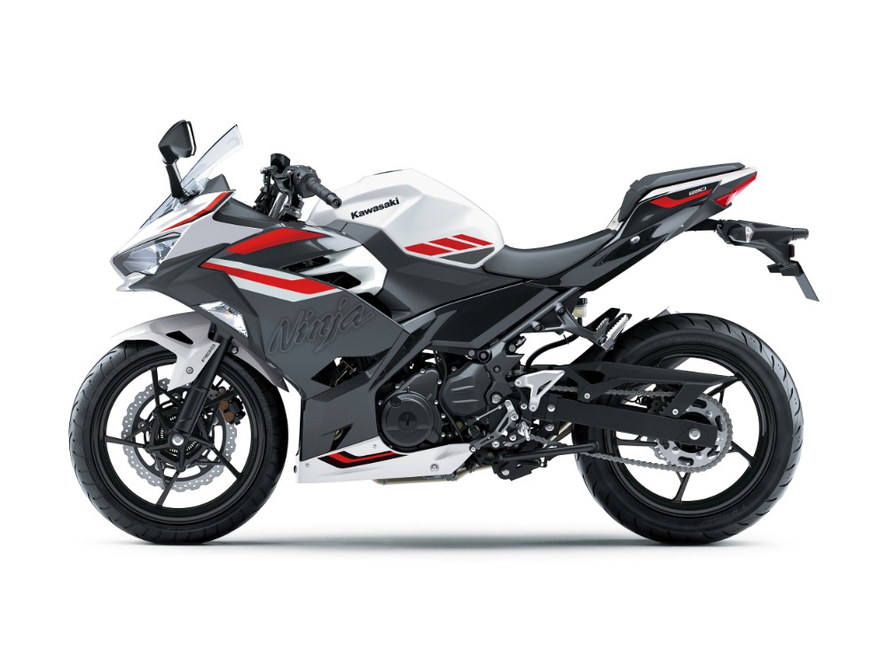 Ninja 250(パールロボティックホワイト×メタリックマグネティックダークグレー)
