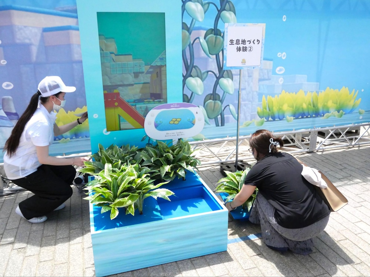 『ぽこポケ』ブクブクうみぞこの街を体験の画像