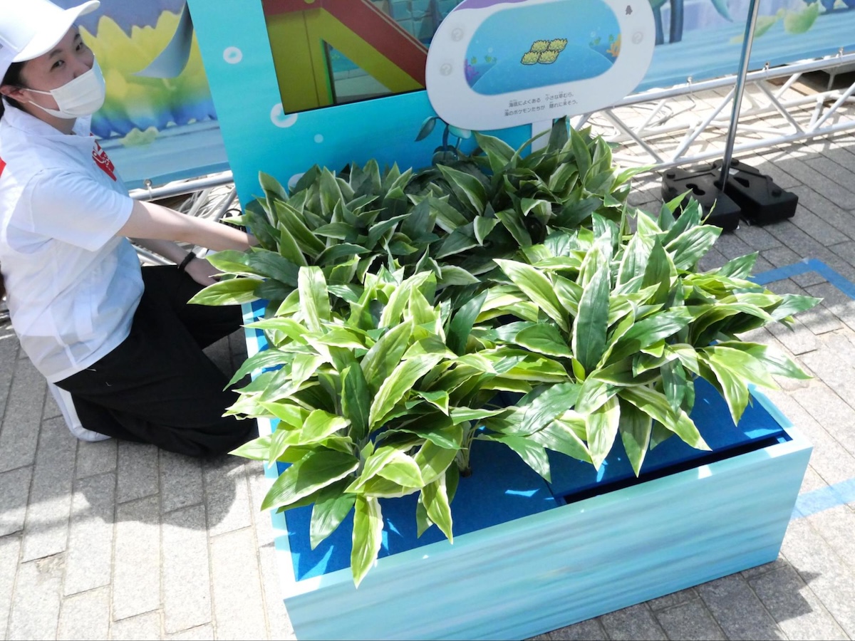 『ぽこポケ』ブクブクうみぞこの街を体験の画像