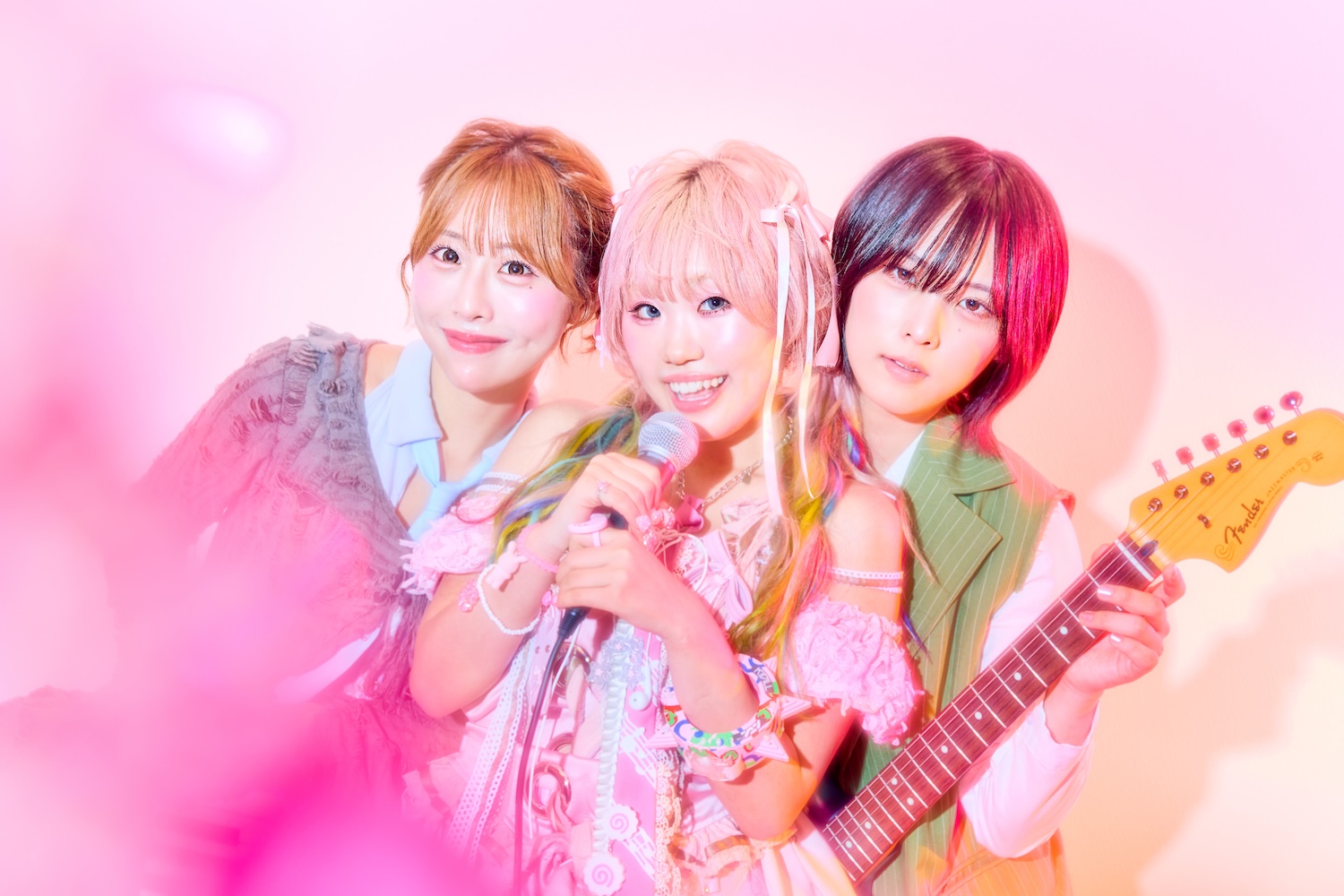ののち&さがすずか&蒼井羽音 バンド結成