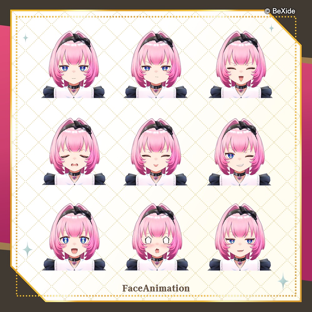 表情バリエーション