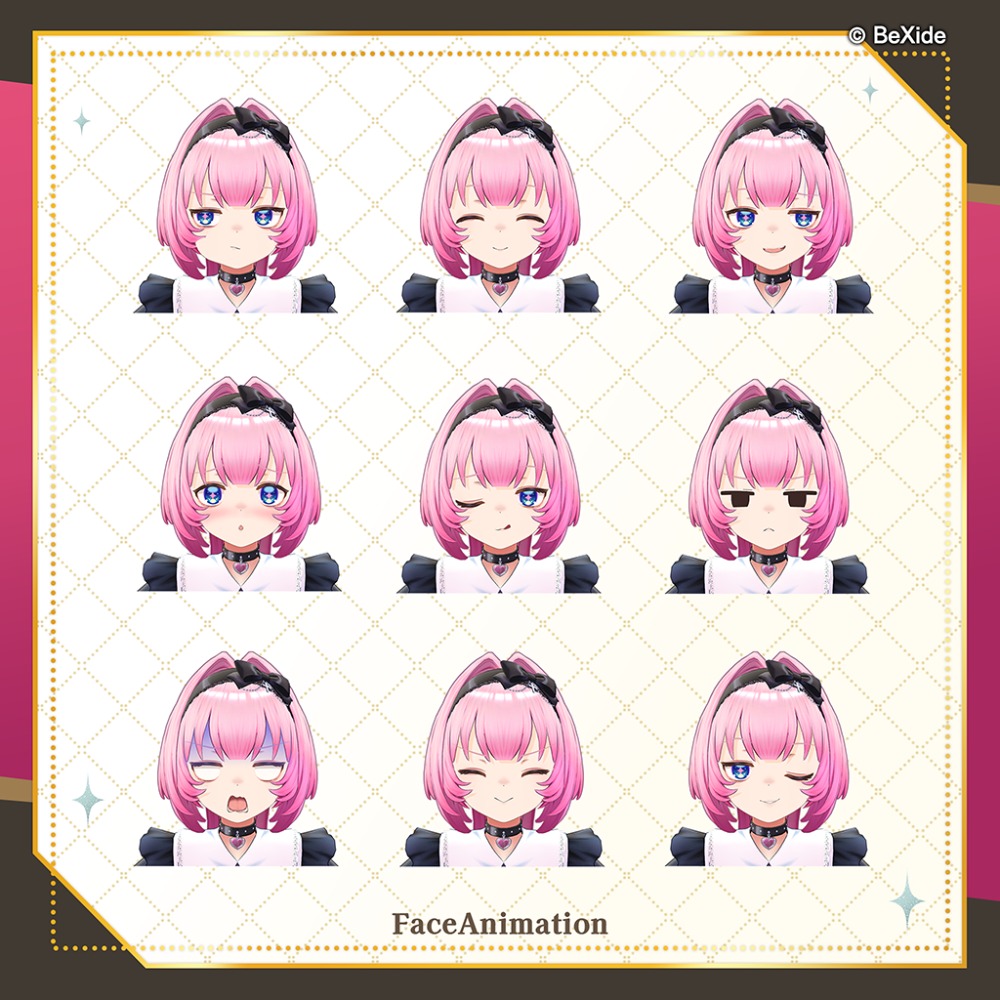 表情バリエーション