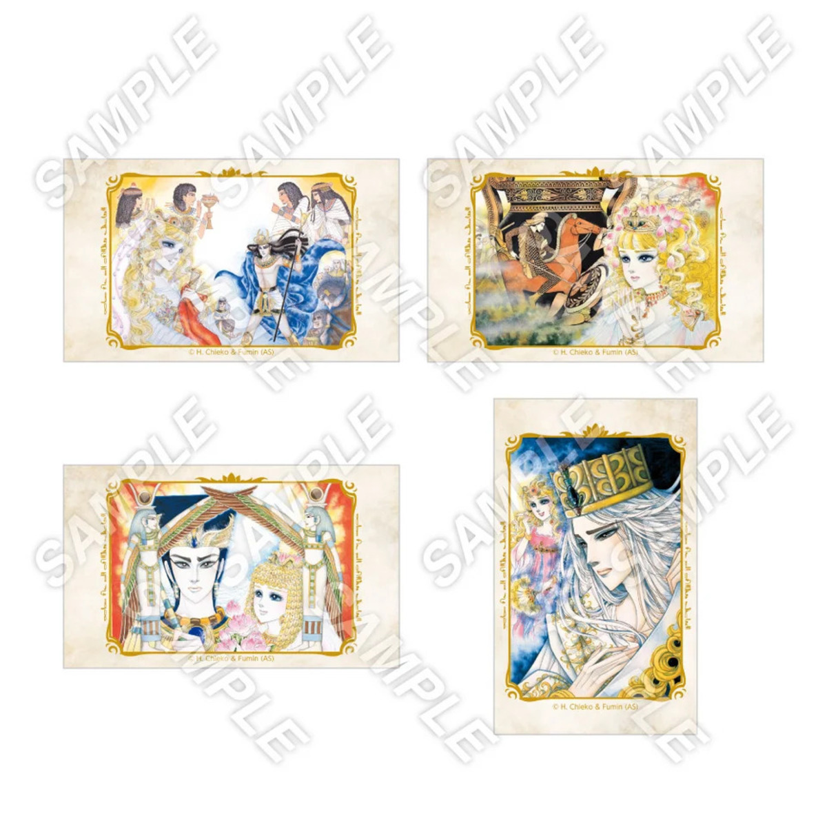 『王家の紋章』連載50周年で原画展開催の画像