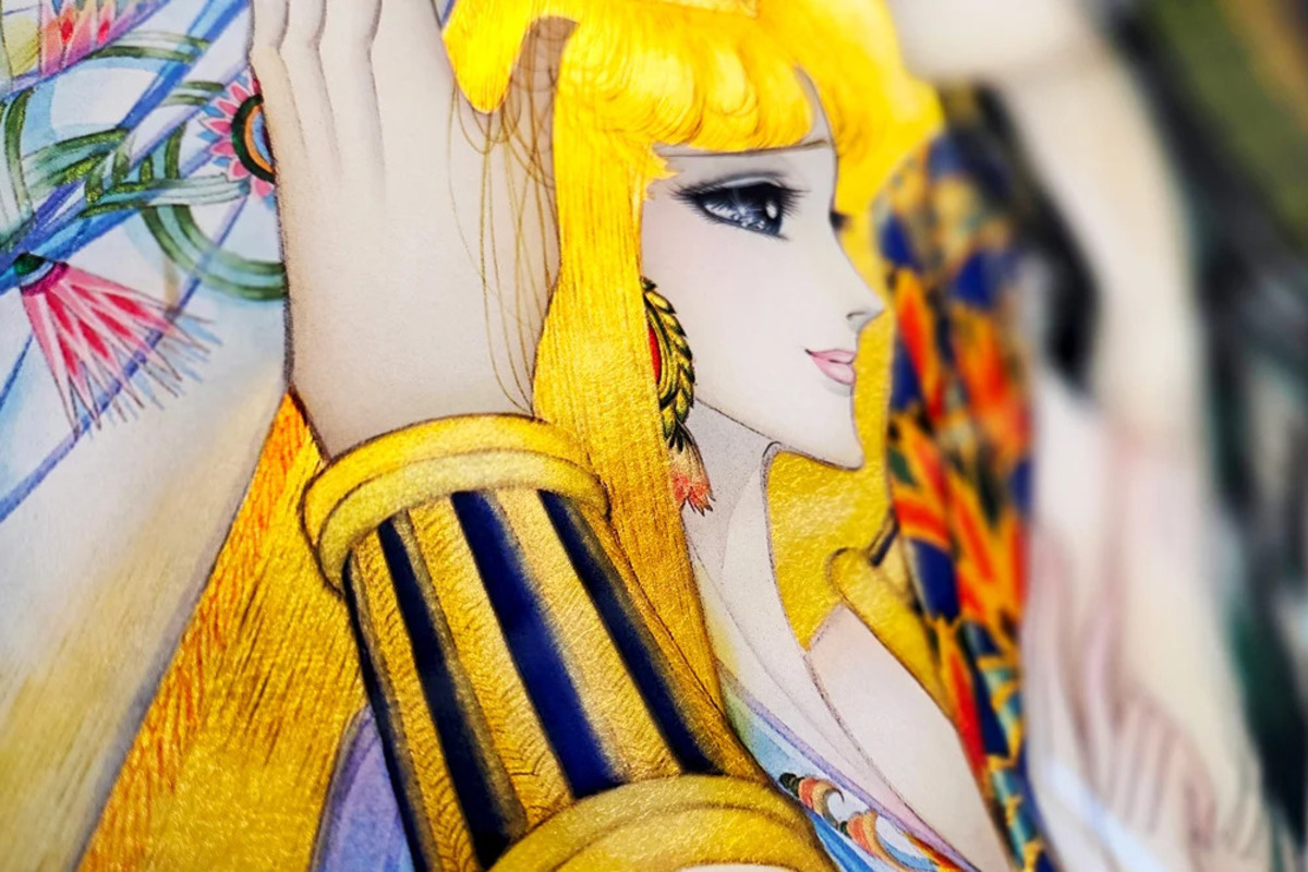 『王家の紋章』連載50周年で原画展開催の画像