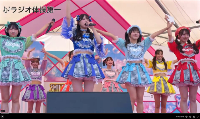 log you、初の『TIF2026』ライブ映像を披露 ラジオ体操から夏曲パフォーマンスまで大盛り上がり
