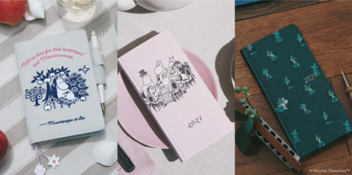 「ほぼ日手帳2027」×『ムーミン』コラボ全12アイテムが登場 刺繍カバーや限定文具もラインナップ