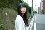 JUNKY58% まお（Gt/Vo）（撮影＝はぎひさこ）