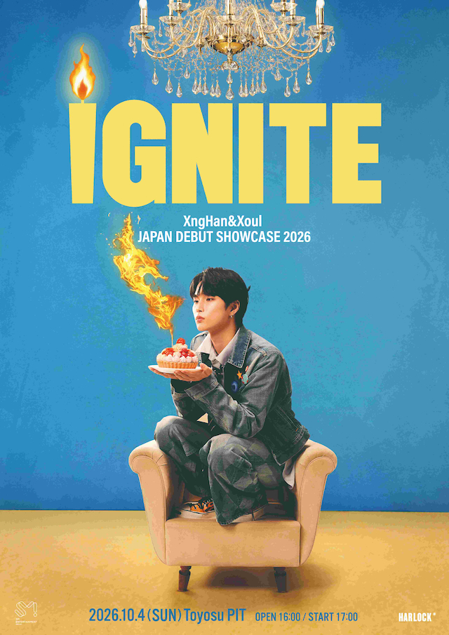 『XngHan&Xoul JAPAN DEBUT SHOWCASE 2026 -IGNITE-』告知画像