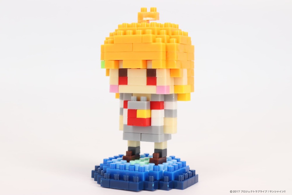 Aqoursがブロックフィギュア化の画像