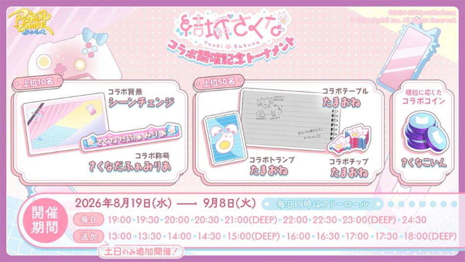コラボ開催記念トーナメント