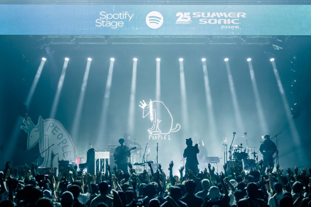 サマソニ『Spotify Stage』2026 DAY3レポ:PEOPLE 1、にしな…鮮烈なステージ HALCALI、yamaら「Gacha Pop」勢の活況の画像8-1