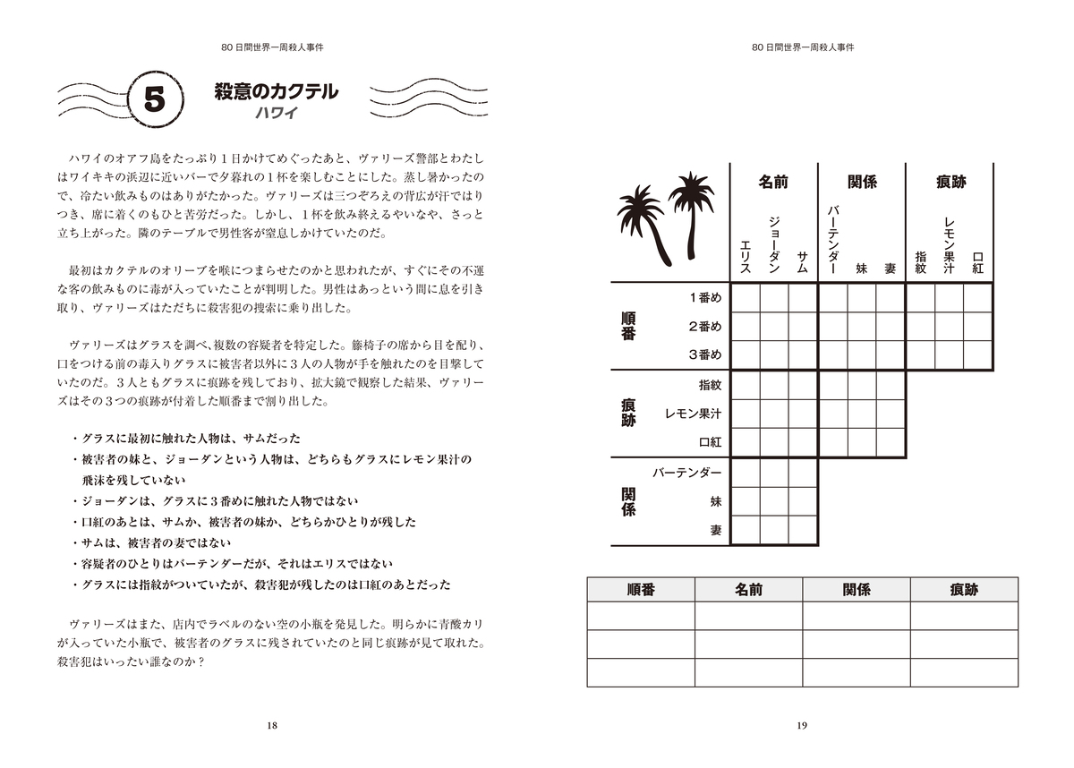 『80日間世界一周殺人事件』8月21日刊行の画像