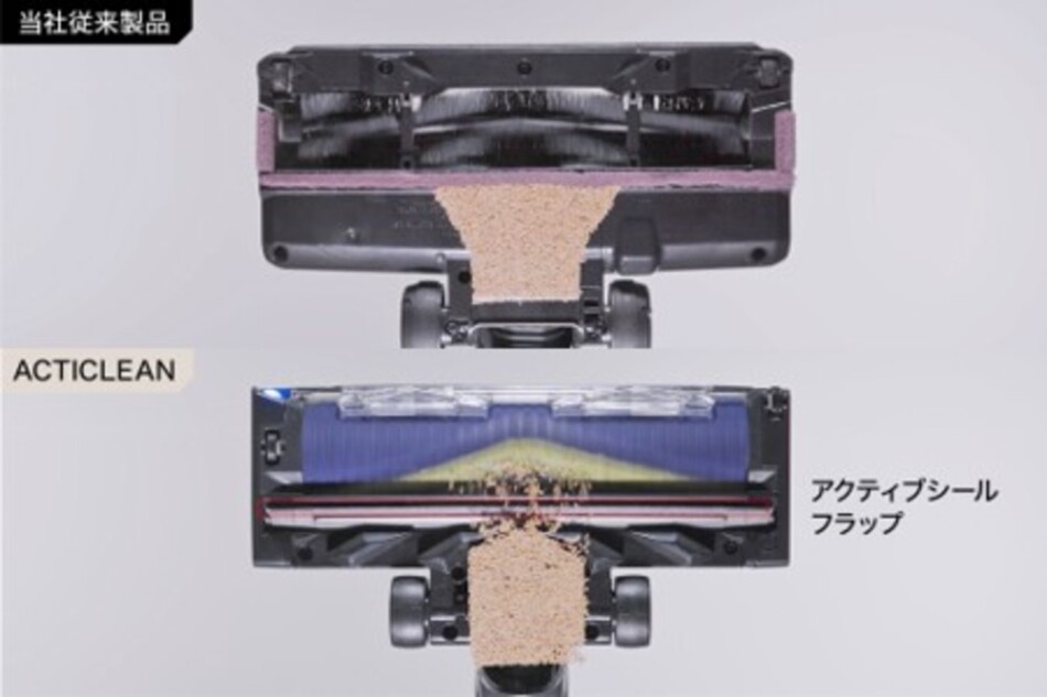 当社従来製品との吸引比較