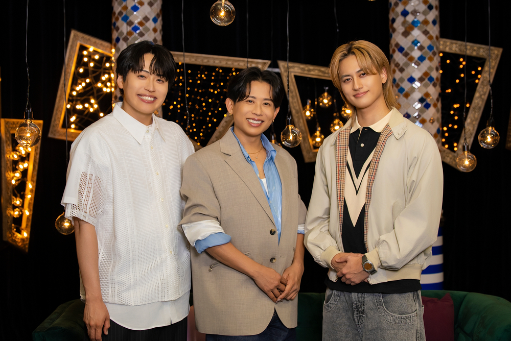 左から、池田直人（レインボー）、小田切ヒロ、小島健（Aぇ! group）