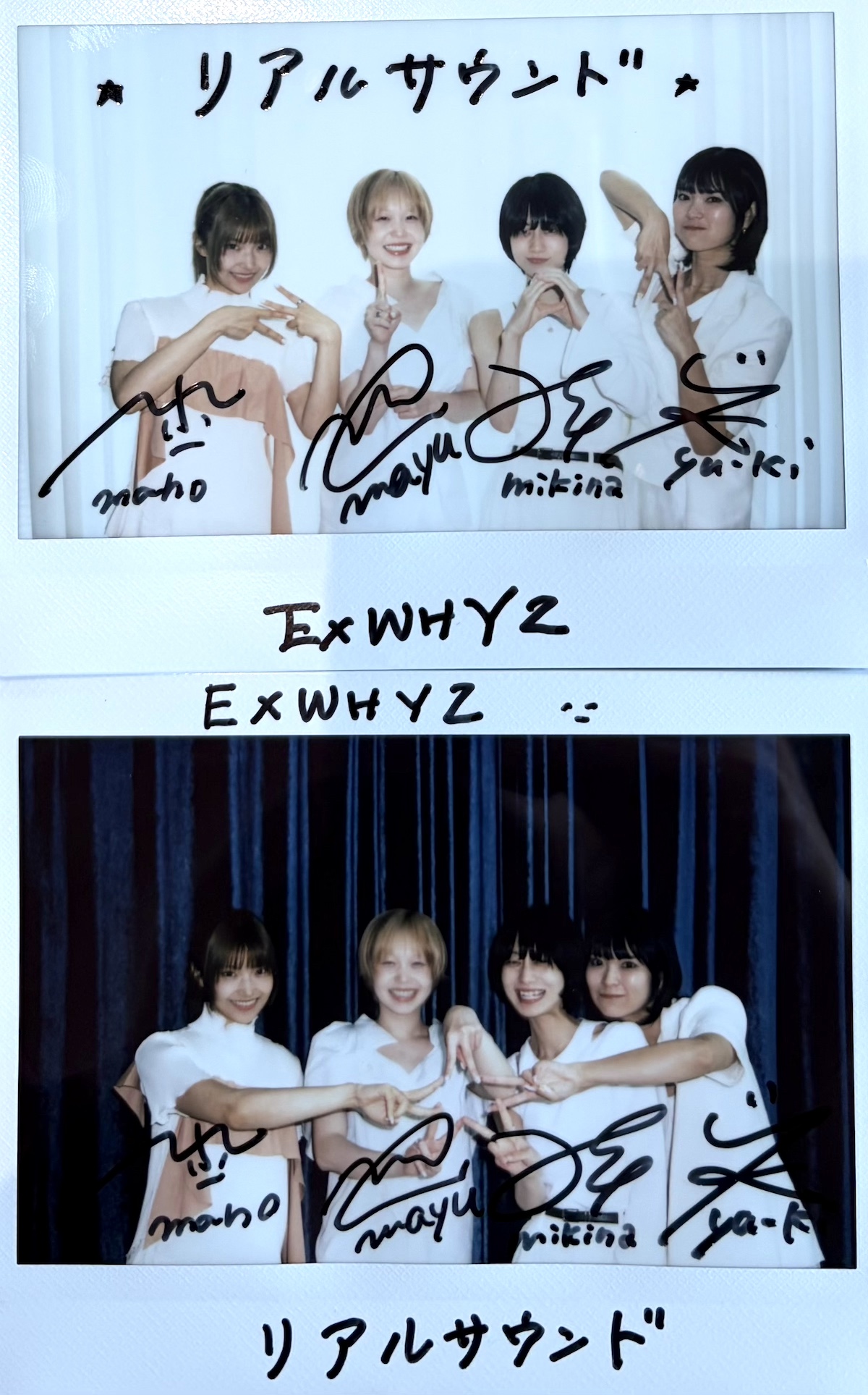 ExWHYZ チェキ