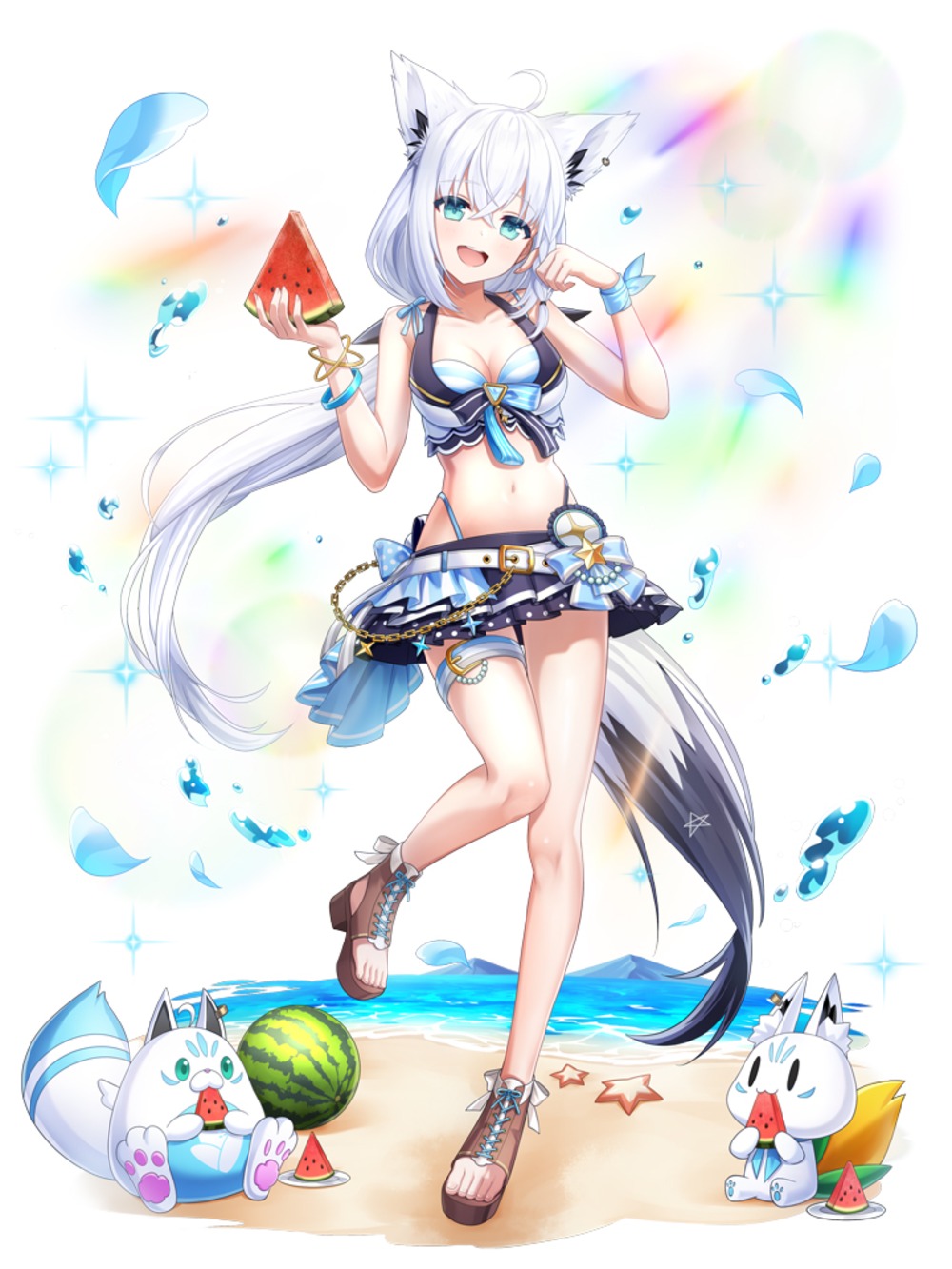 白上フブキ 水着