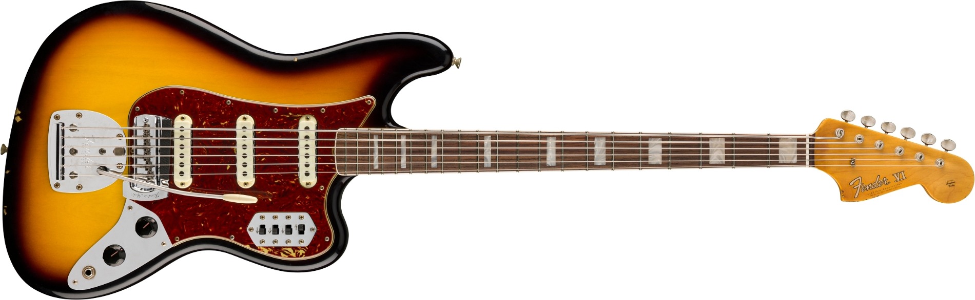 Fender Custom Shopがハリスン仕様Bass VIを発表の画像