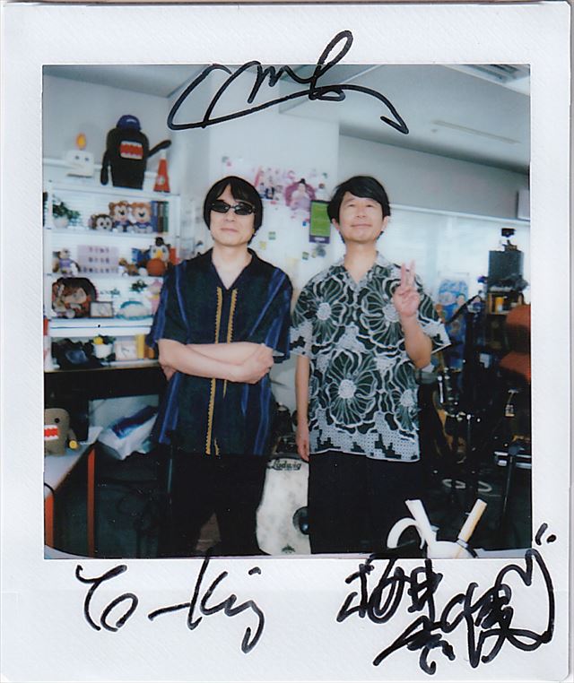 真心ブラザーズ『tiny desk concerts JAPAN』ポラロイド