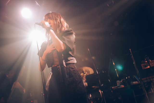 Junna ライブ写真（写真：大峡 典人）