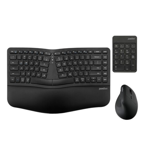 Perixxが左右分離キーボード+縦型マウス+独立テンキーの3点セット発売 ワイヤレスでデスク環境を最適化