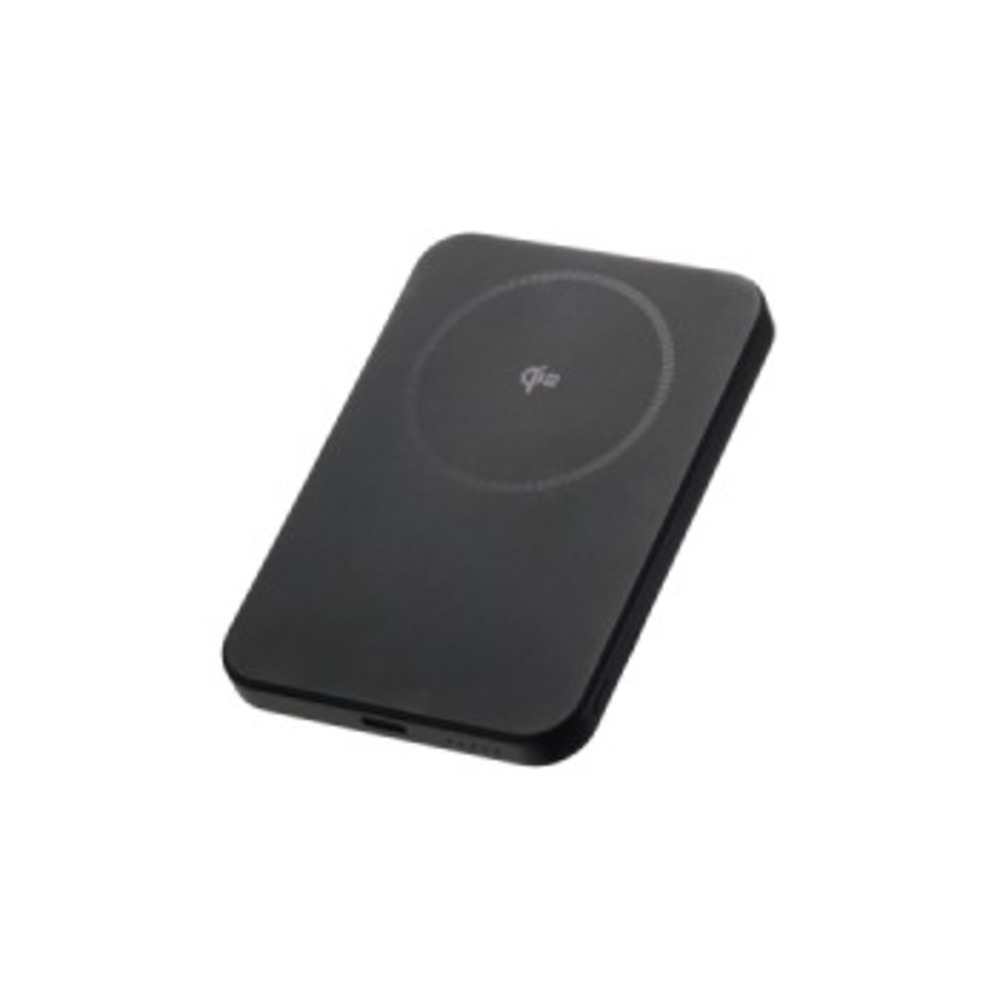 Slim ワイヤレスQi2モバイルバッテリー (5,000mAh/20W) ブラック