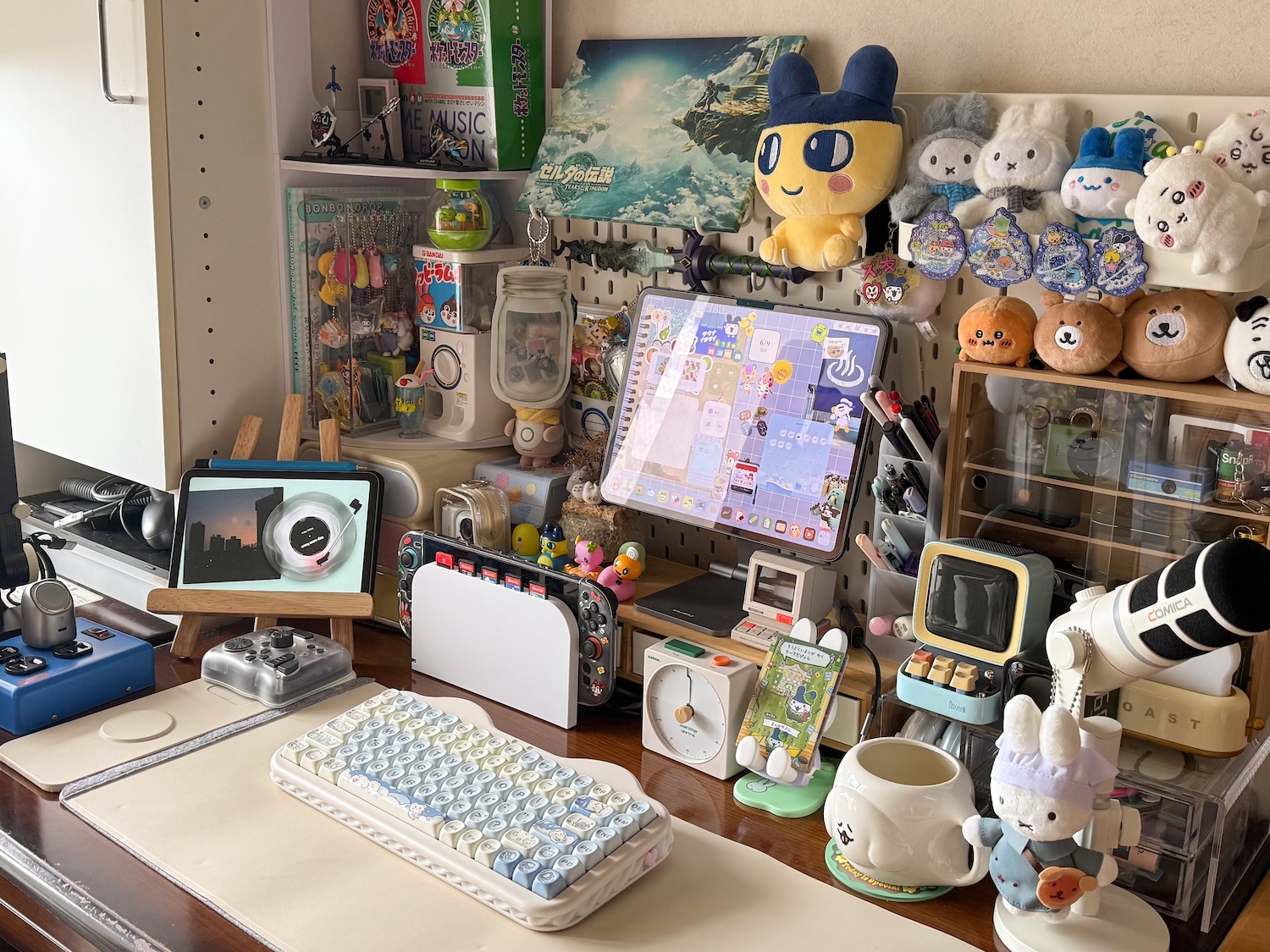 “iPad2枚使い”こだわり作業空間を紹介