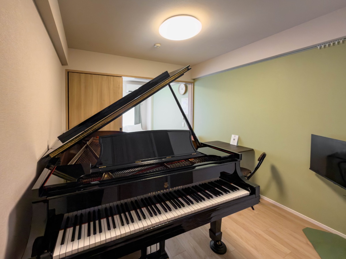 防音マンション「ミュージション」1泊から利用可能に