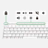 エレコムが打鍵音90％低減の静音キーボードを発売の画像