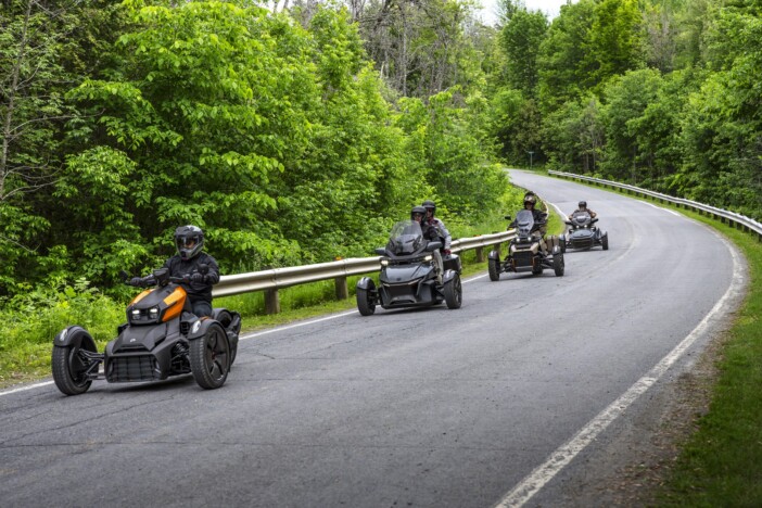 BRPが3輪モーターサイクル（トライク）「Can-Am Spyder/Ryker」の2027年モデル7機種を日本導入　「Ryker」シリーズが新型3気筒エンジンで大幅進化