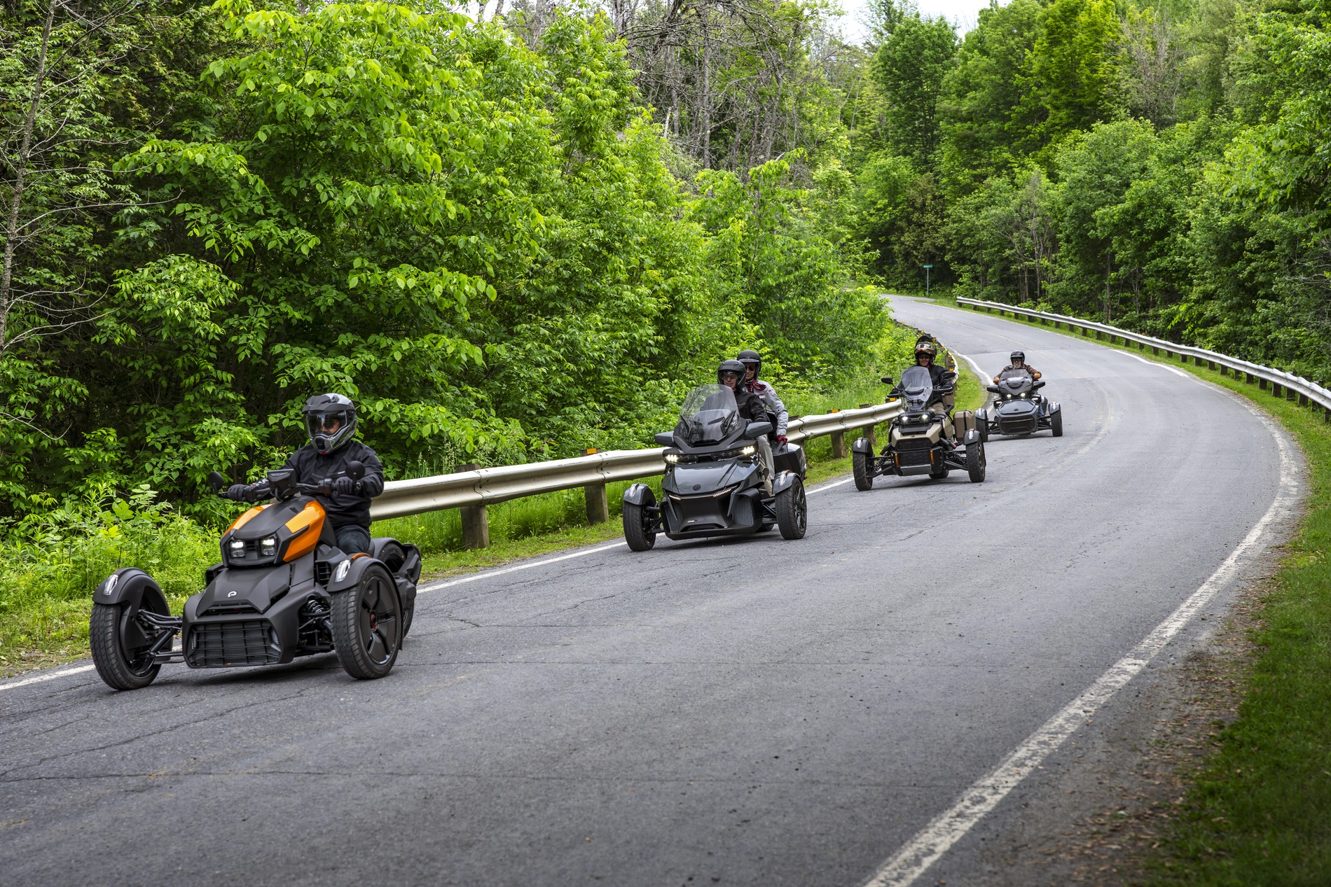 「Can-Am Spyder/Ryker」2027年モデル7機種公開
