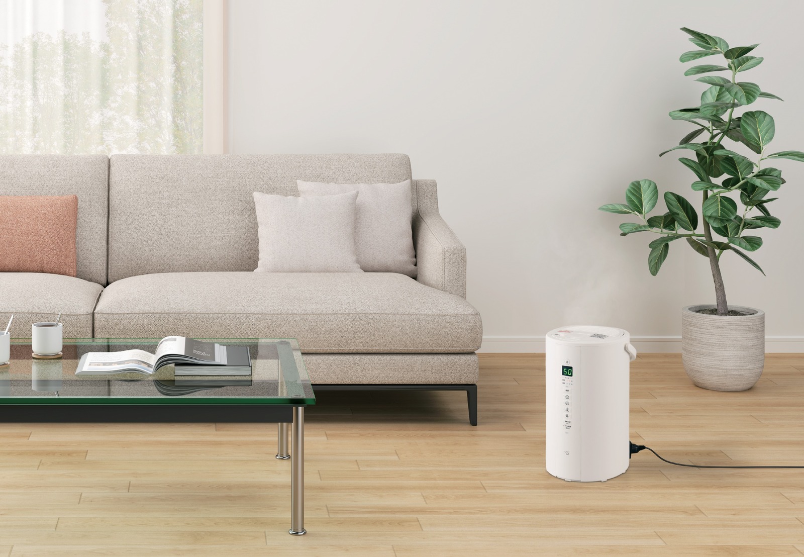 象印のスチーム式加湿器が9月1日発売の画像