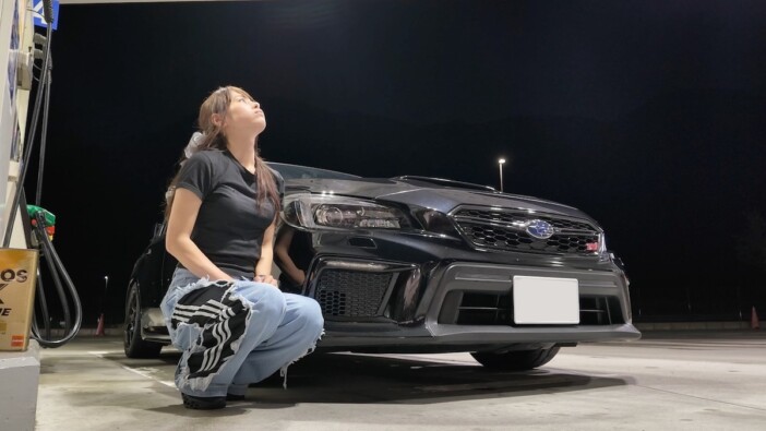 高級車YouTuberあま猫、弾丸ドライブ旅を公開 相次ぐトラブルに困惑「うまくいきませんね」