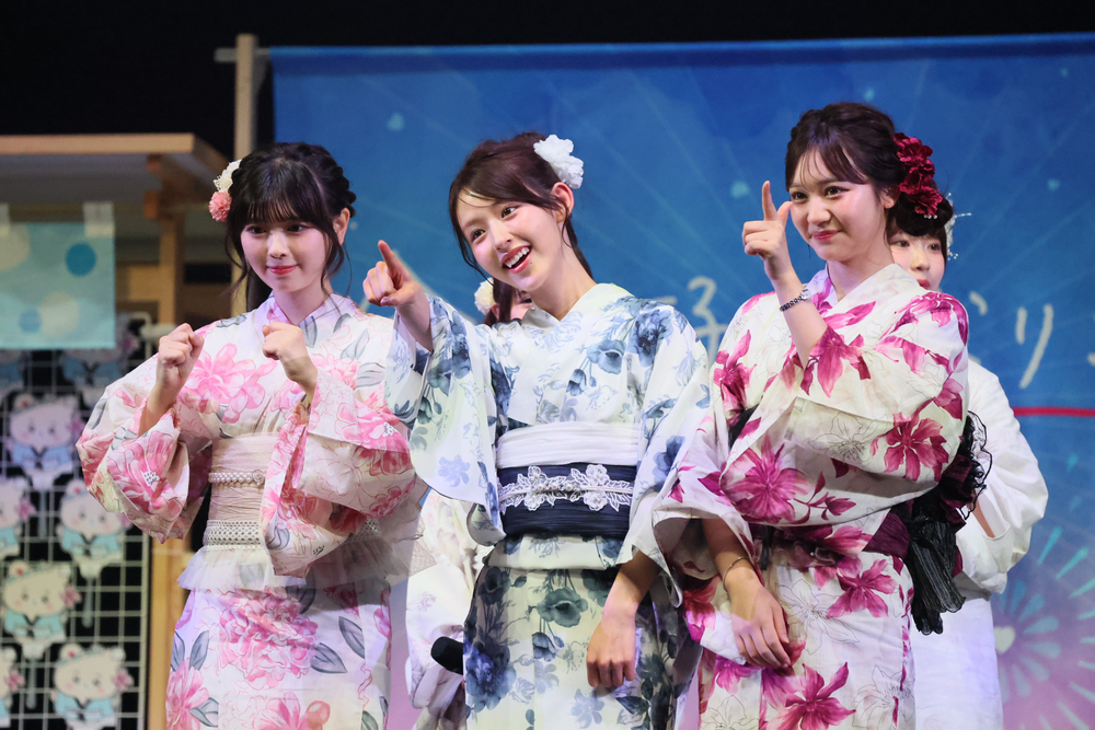 ひな（長浜ひな）＆りのん（多田梨音）＆もか（代田萌花）