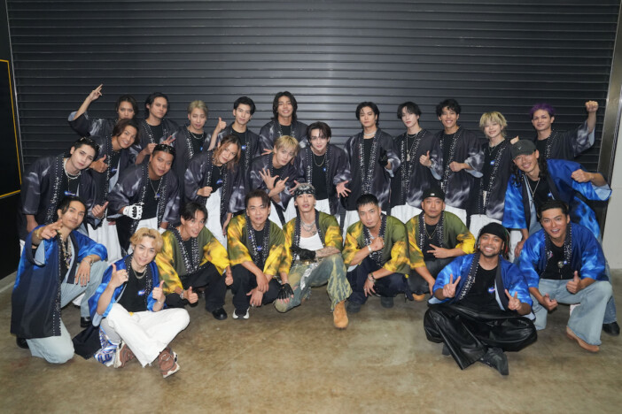 EXILE THE SECOND、ツアー千葉公演にてTHE RAMPAGE＆DOBERMAN INFINITYとのコラボ曲「六焔祭」初披露
