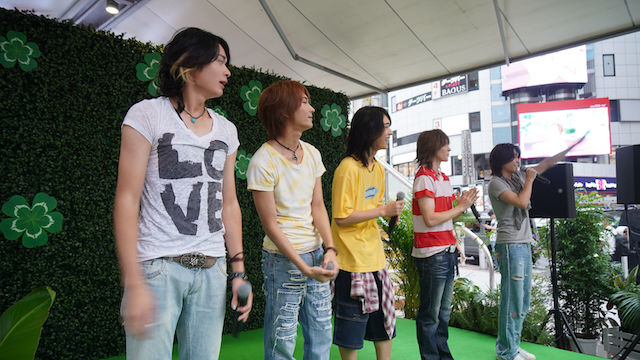 RUNIDRE ゲリラデビューイベントより