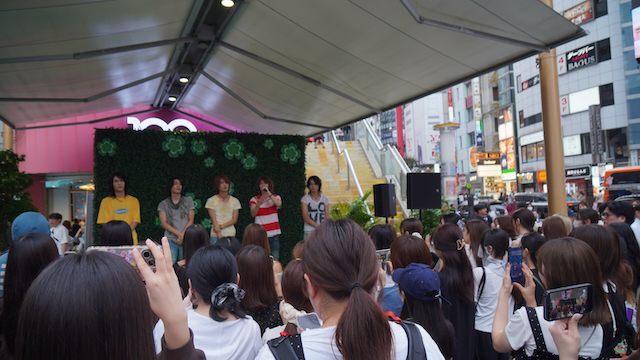 ゲリラデビューイベントより