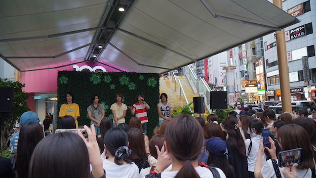 ゲリラデビューイベントより