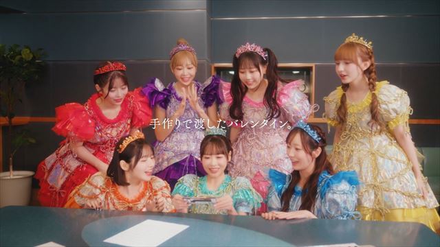 FRUITS ZIPPER　明治ミルクチョコ100周年記念CMメイキングより