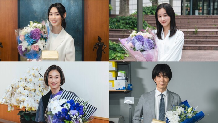 白石聖、堀田真由、鈴木保奈美、佐々木蔵之介、『一次元の挿し木』クランクアップ