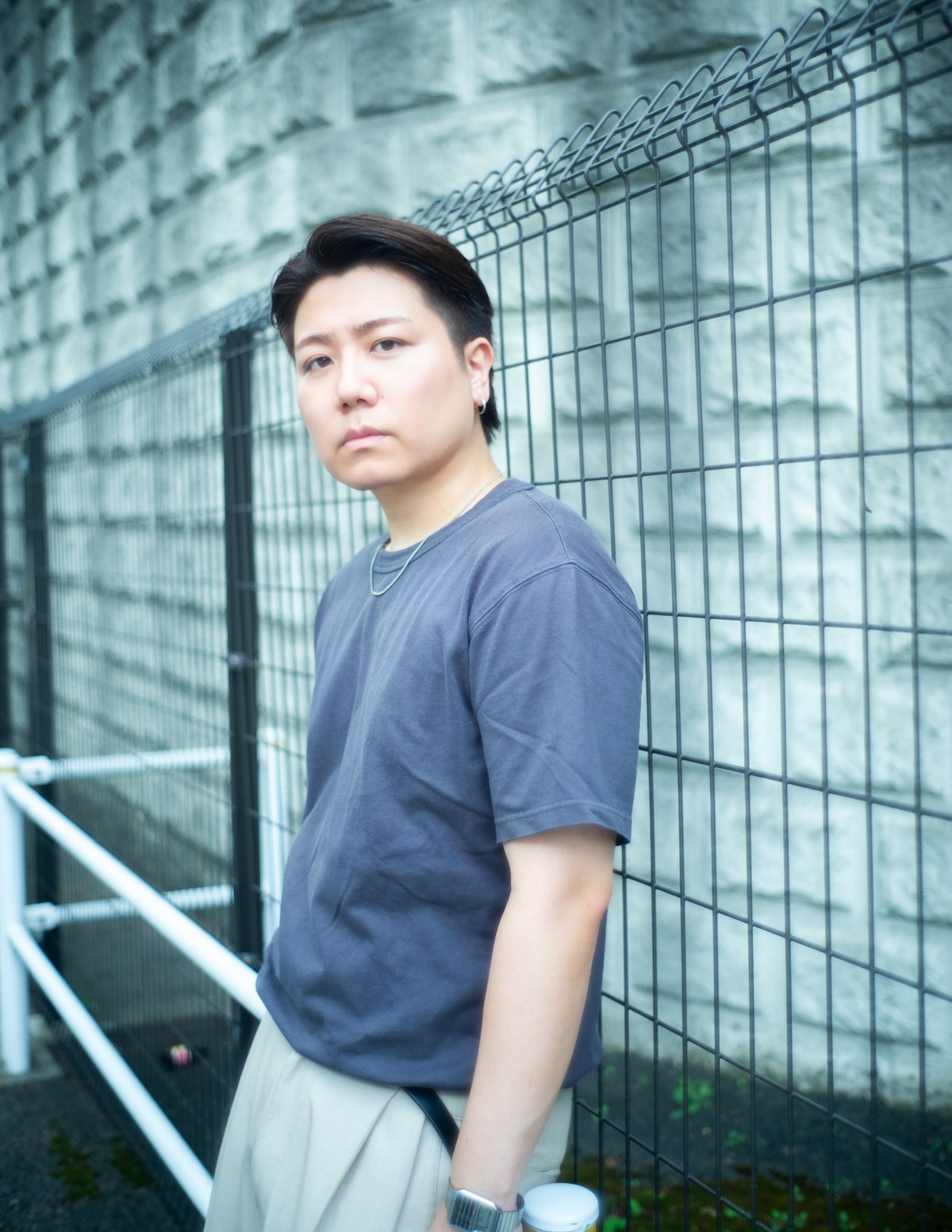服部栞汰（Gt）（撮影＝木村篤史）
