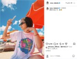 武田玲奈、“開放的な白Tオフショット”の画像