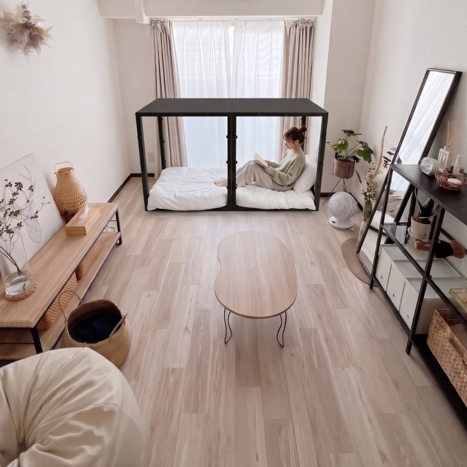 耐震シェルター家具『TETUNOMA』テーブル登場の画像