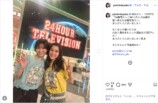 芳根京子×岡崎紗絵“コナンTシャツ”2ショットの画像